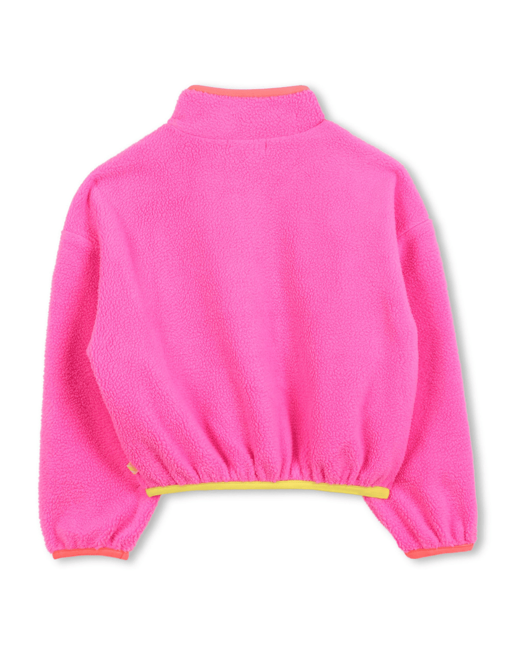 Billie Blush Girls Fleece Button Front Sweatshirt_ U21633 - NorthGirls