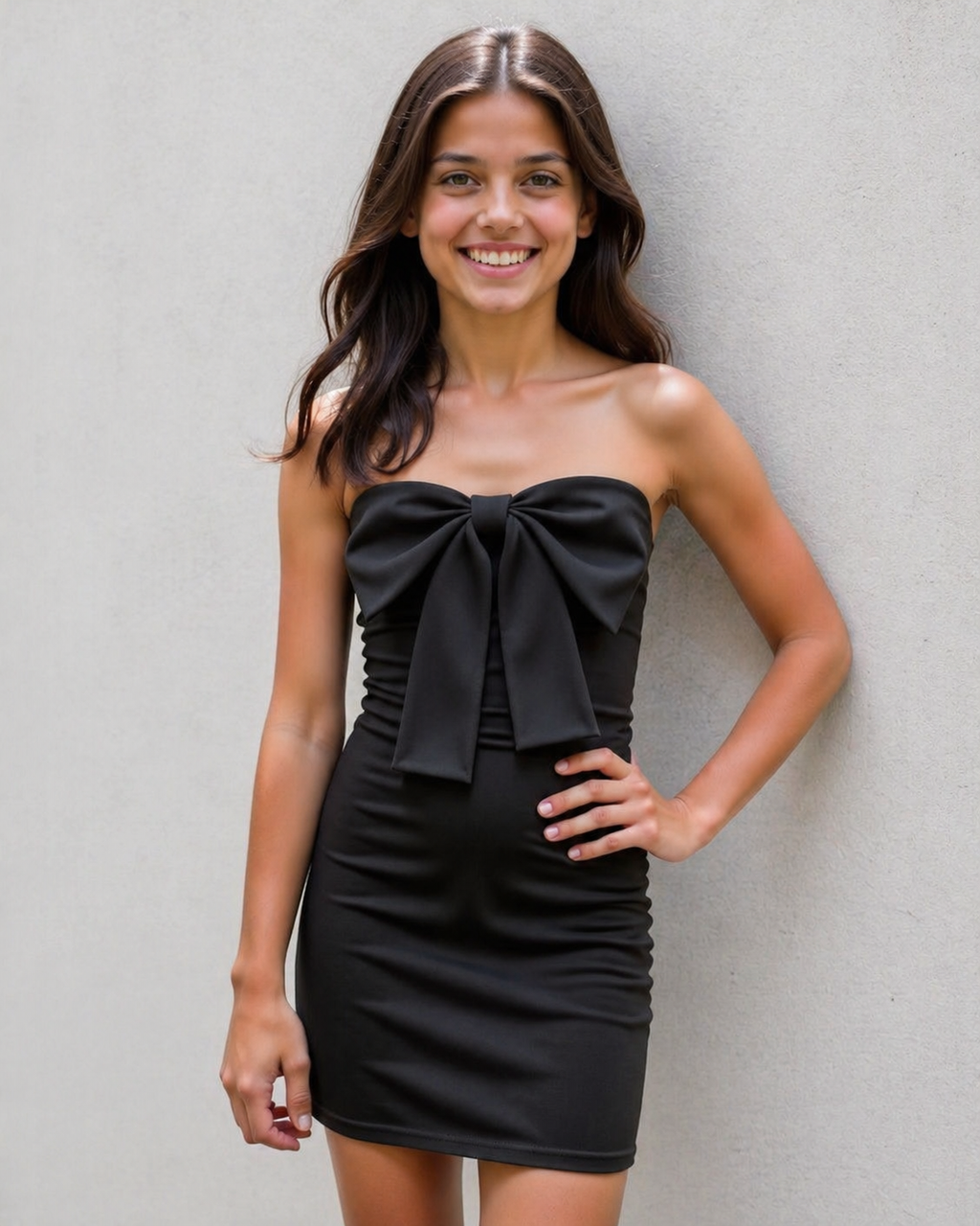 Gold Rush Teddie Dress
