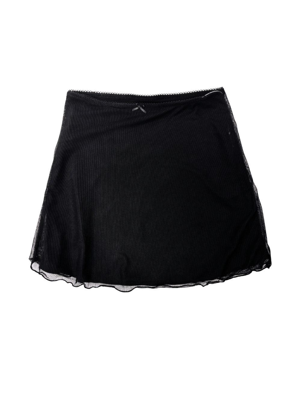 Cheryl Kids Black Mesh Bow Skirt - NorthGirls