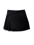 Cheryl Kids Black Mesh Bow Skirt - NorthGirls