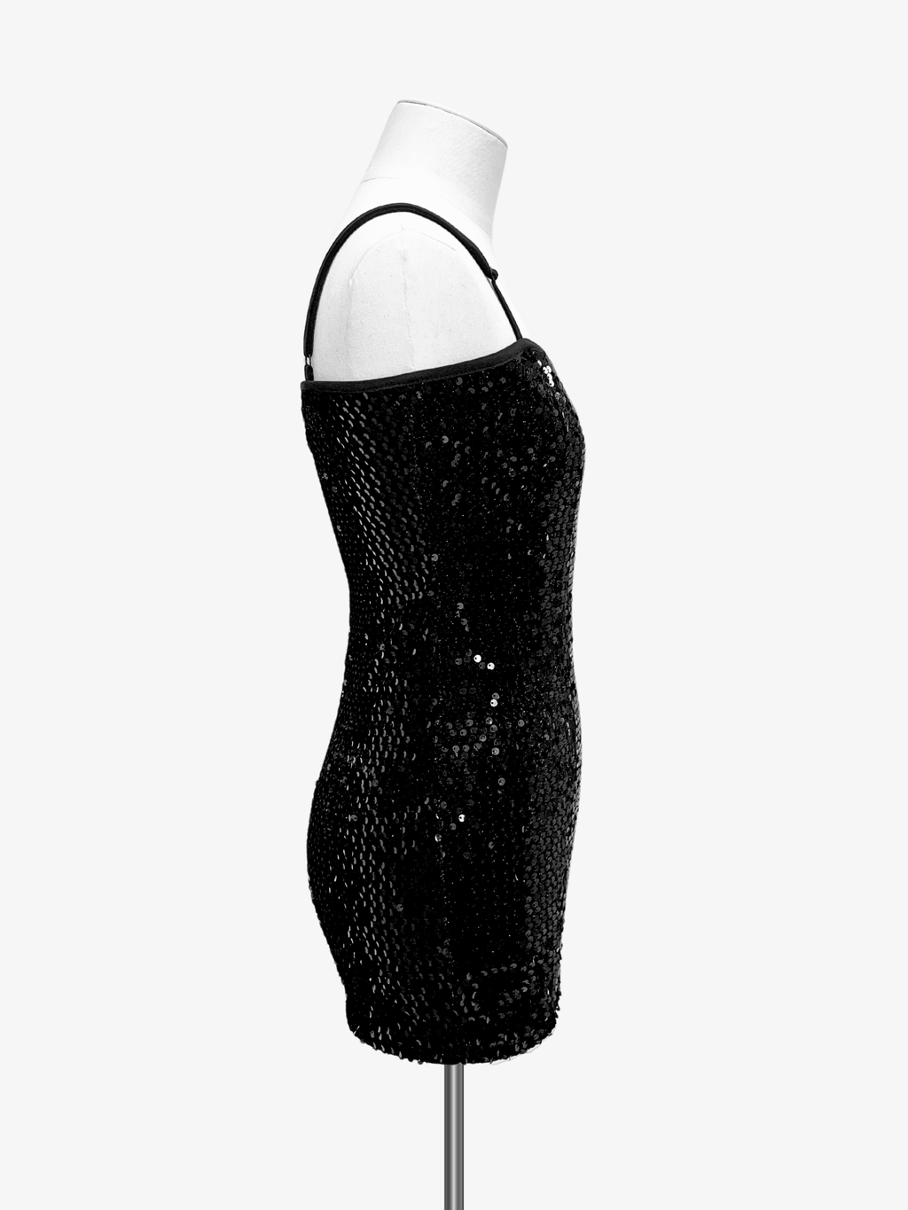 Cheryl Kids Sequin Spaghetti Strap Fitted Dresses - NorthGirls