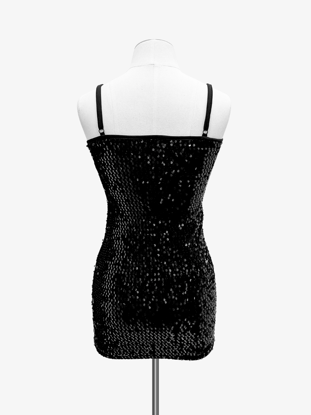 Cheryl Kids Sequin Spaghetti Strap Fitted Dresses - NorthGirls