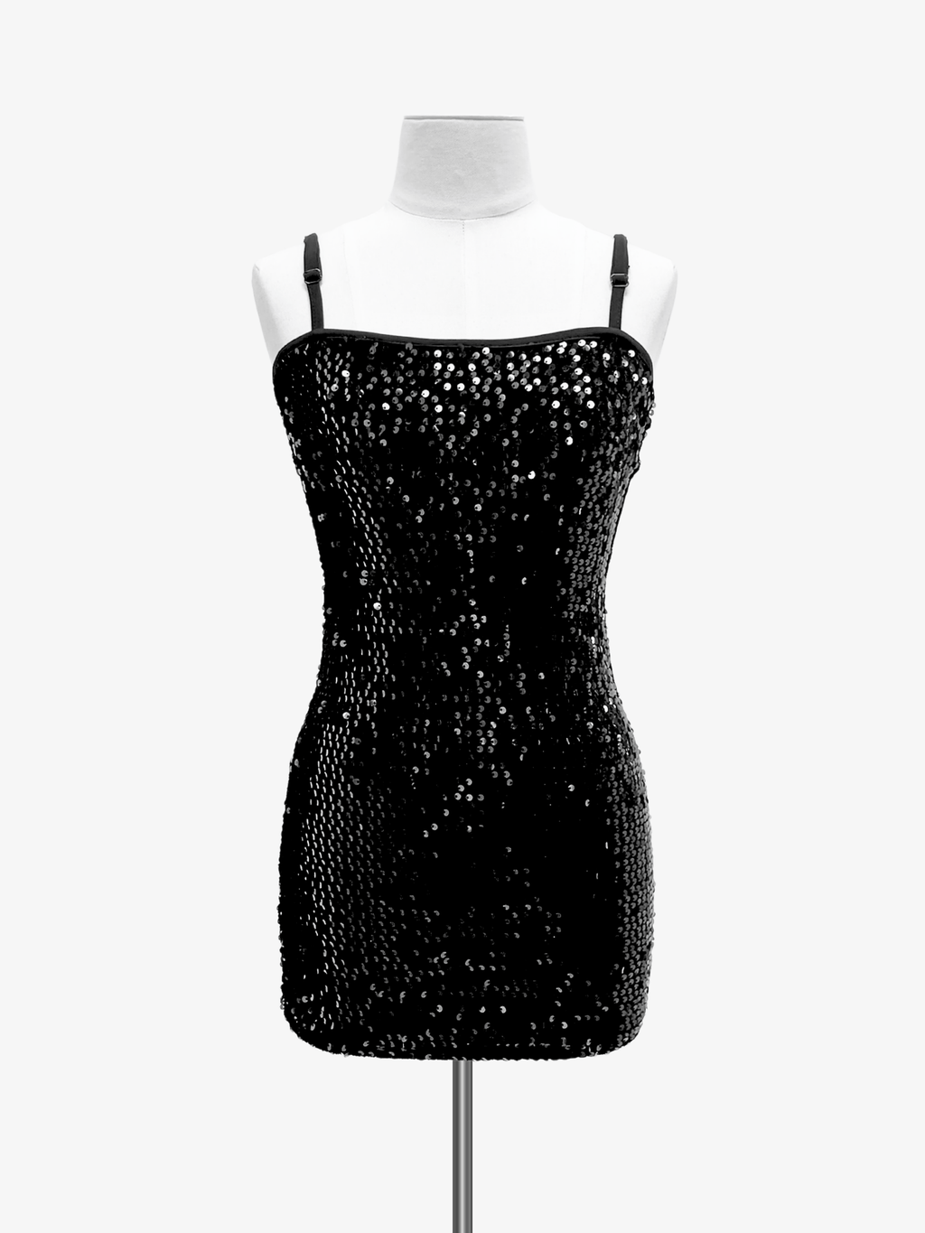 Cheryl Kids Sequin Spaghetti Strap Fitted Dresses - NorthGirls