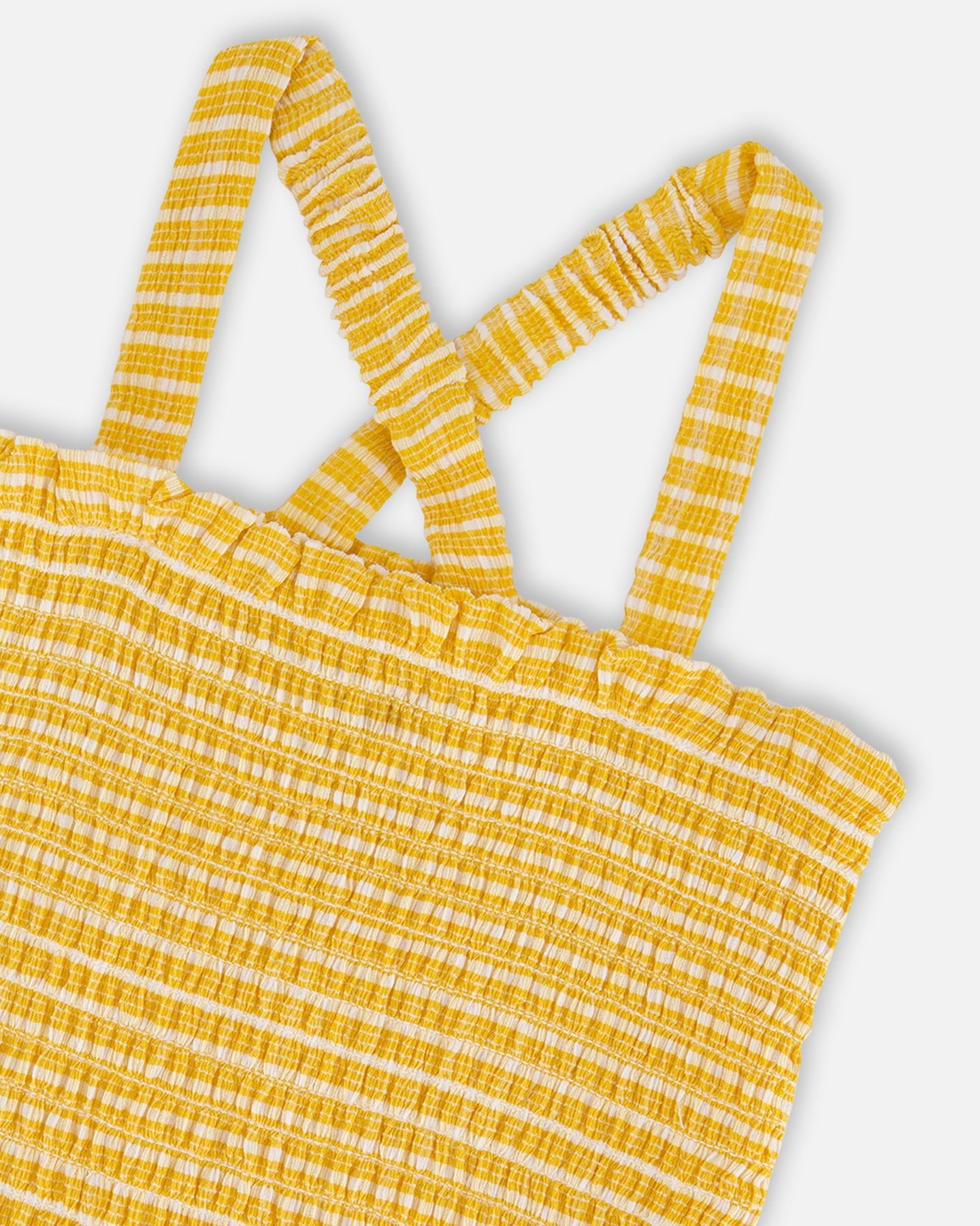 Deux Par Deux Girls Vichy Set_ G30YG73 - NorthGirls