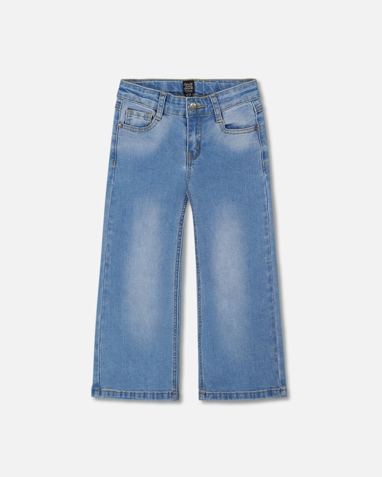 Deux Par Deux Girls Wide Leg Jeans_ G30YG20 - NorthGirls