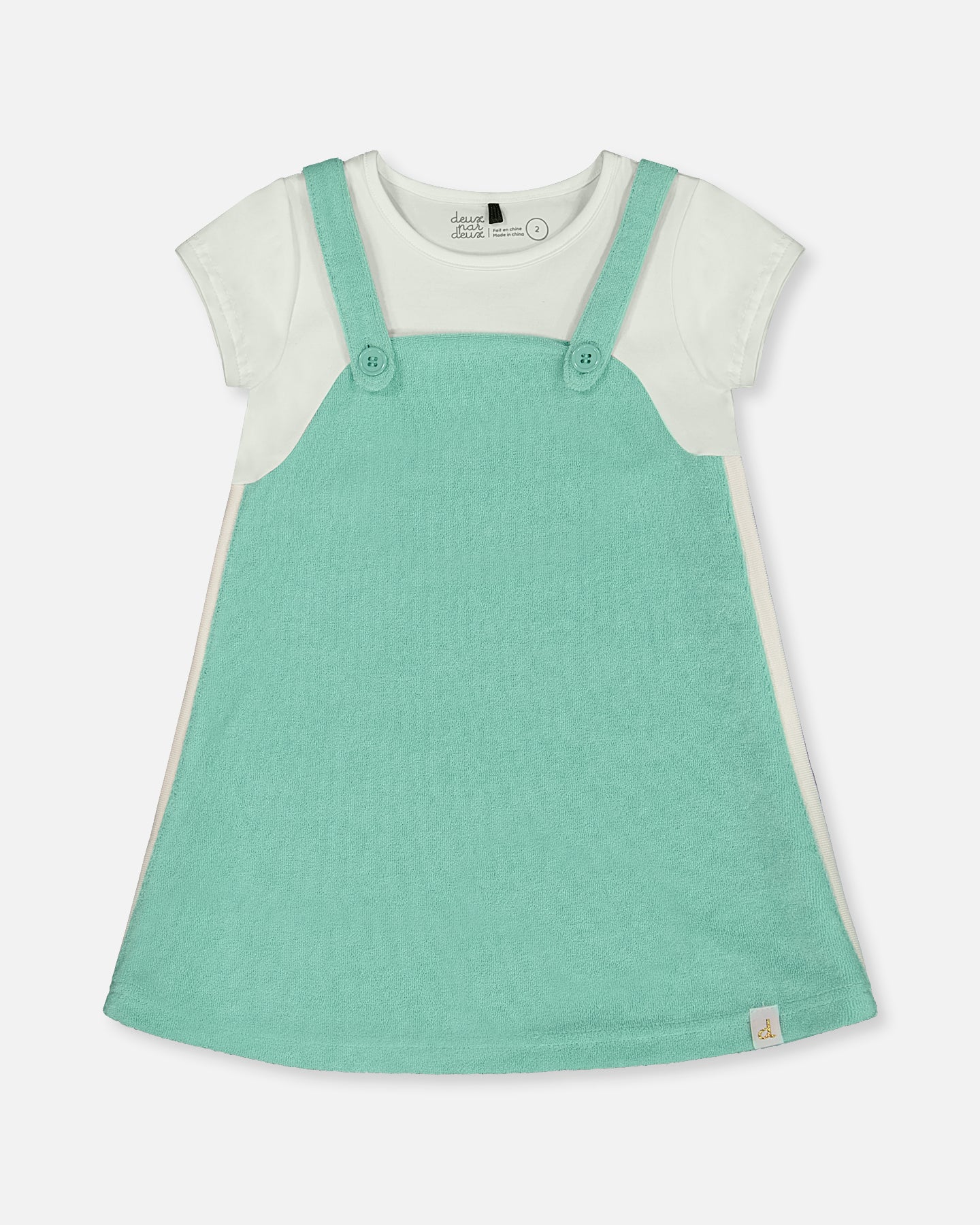Deux Par Deux Terry Cloth Dress_ G30F89 - NorthGirls
