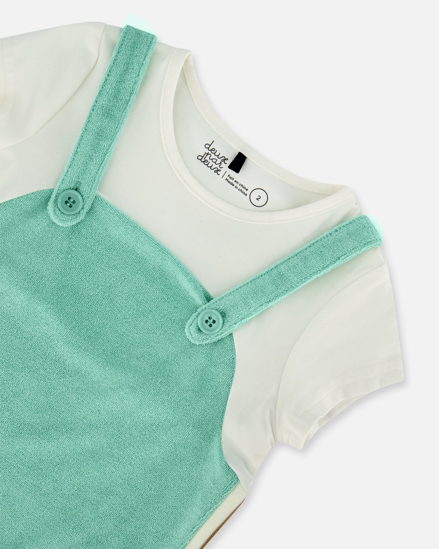 Deux Par Deux Terry Cloth Dress_ G30F89 - NorthGirls