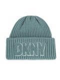 DKNY Junior Blue Knitted Hat With Embroidered Patch _D51000 - 763 - NorthGirls
