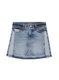 DL1961 Jenny Shoreline Mini Blue Denim Skirt _26466 - NorthGirls