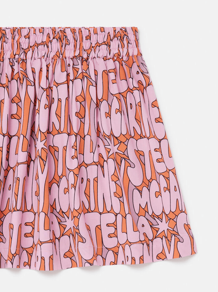 Girl Cosmic Stella Lettering Skirt - NorthGirls