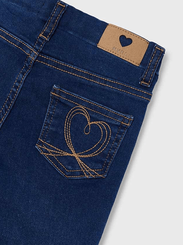 Girls Basic Stretch Denim Pants - NorthGirls