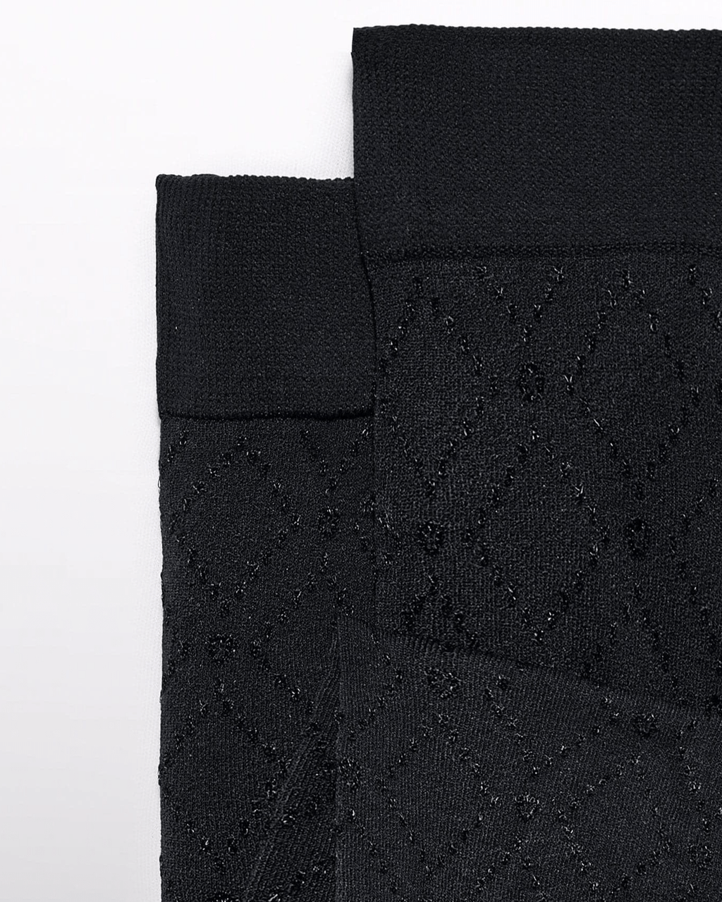 Girls Hearts in Diamond Pattern Tights - NorthGirls