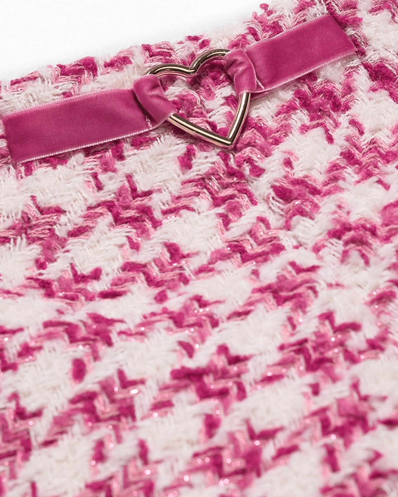 Girls Houndstooth Shorts - NorthGirls