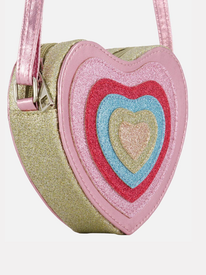 Deux Par Deux Multicolour Heart Bag_ F30LA-000