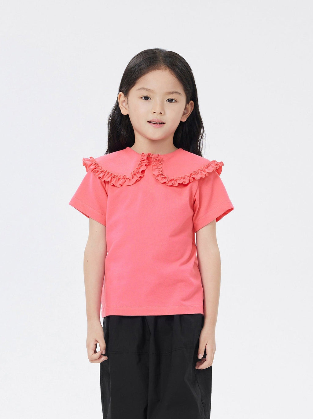 JNBY Pink Jersey Shirt _ 1N4113450 - 627 - NorthGirls