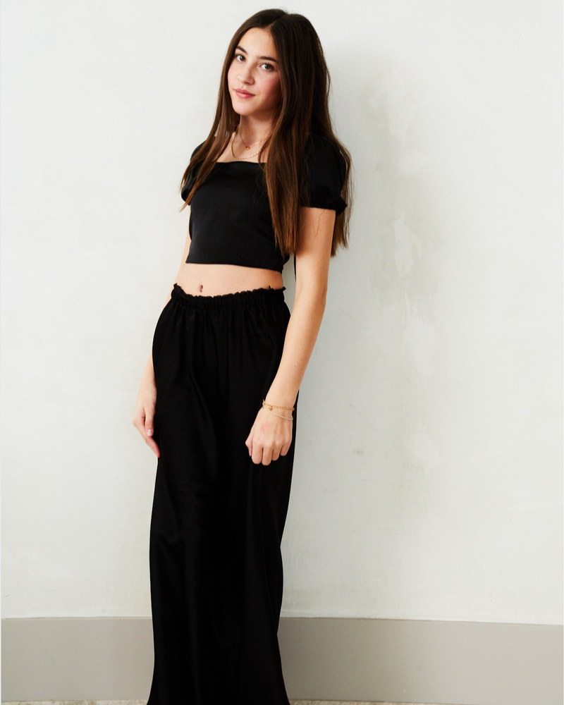 Theme Girls Joey Satin Maxi Skirt_ AM502