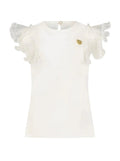 Le Chic Baby Nobly Sparkly Tulle T-Shirt Off White_C312 - 7402 - 003 - NorthGirls
