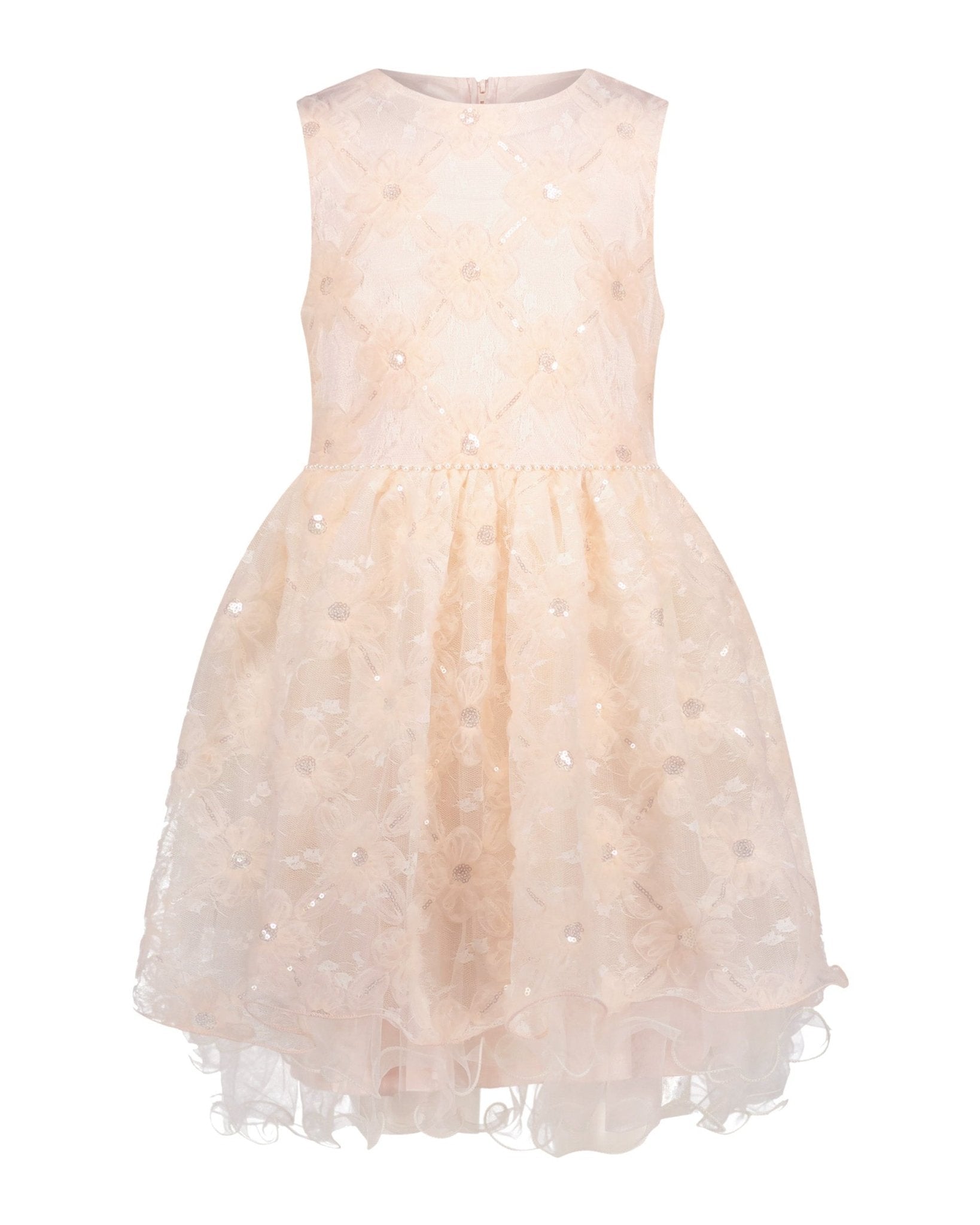 Le Chic Flower Tulle Party Dress_ C411 - 5813 - NorthGirls