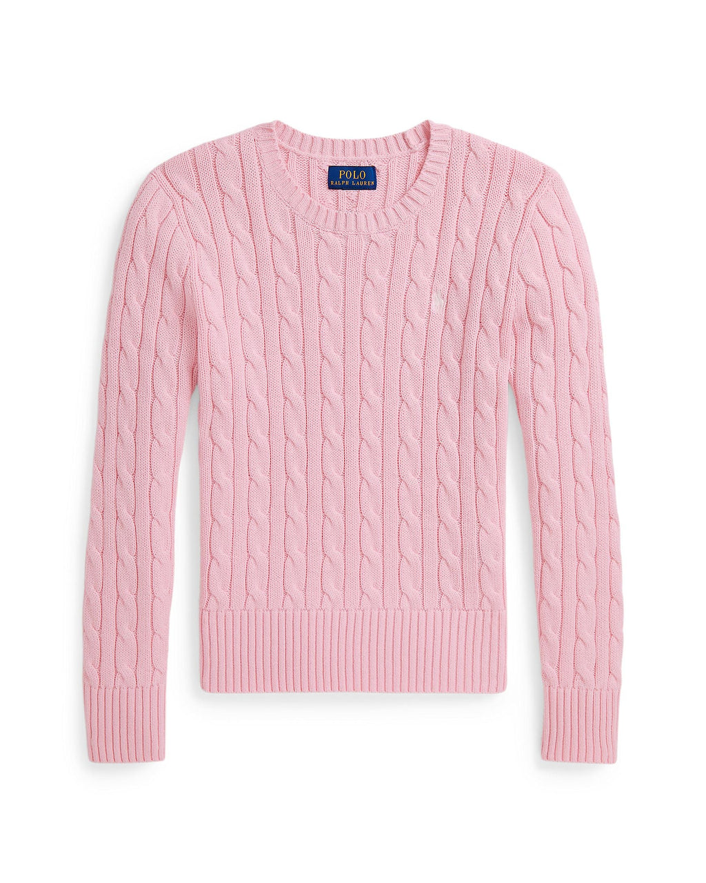 Ralph Lauren Girls Cable-Knit Cotton Sweater
