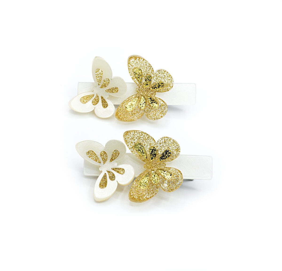 LR - Butterfly Gold Hair Clips _AC063 - 22 - NorthGirls