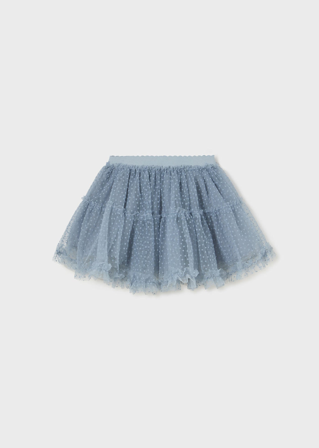 Mayoral Baby Blouse & Blue Tulle Skirt Set - NorthGirls