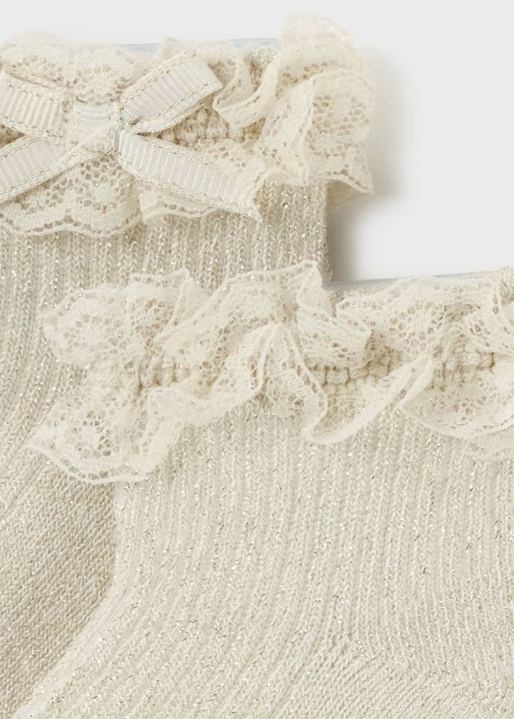 Mayoral Baby Girl Dressy Socks _ 9713 - 13 - NorthGirls