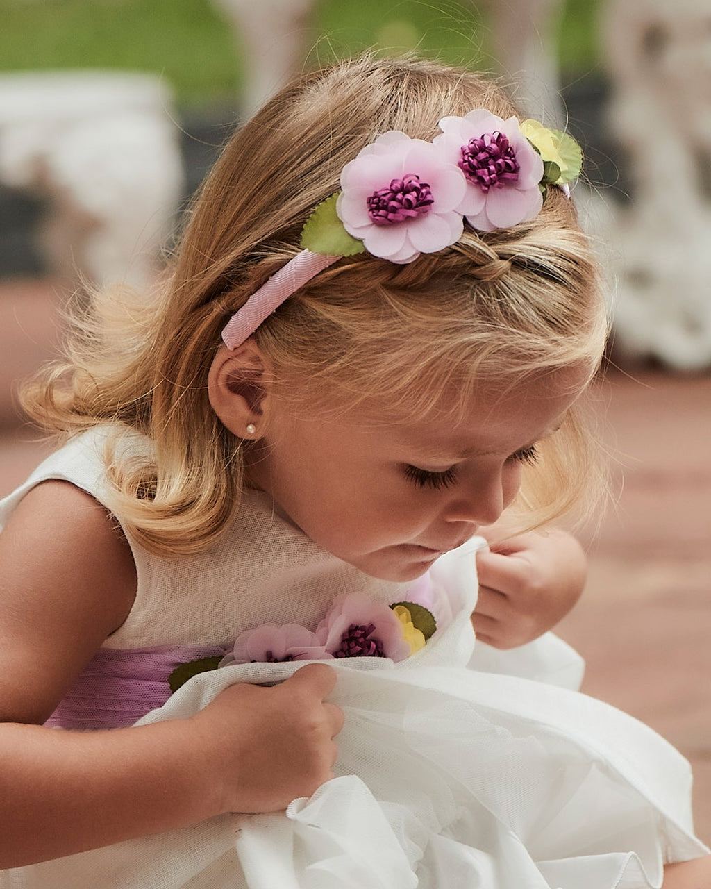 Mayoral Baby Girls Flowers Headband_ 10888 - NorthGirls