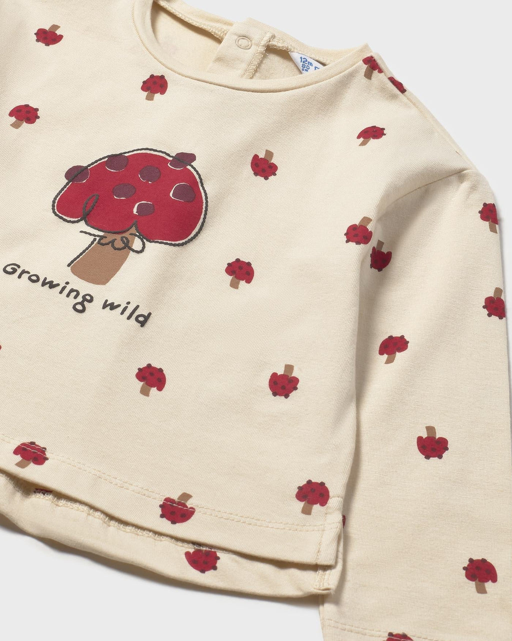 Mayoral Baby Girls Printed Long Sleeve T-Shirt_ 2077 - NorthGirls