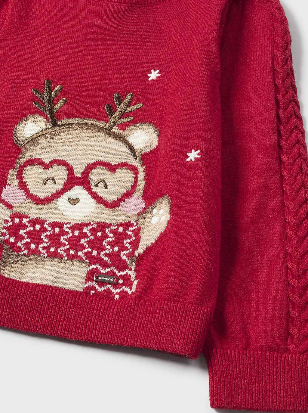 Mayoral Baby Red Teddy Festive Sweater _2312 - 38 - NorthGirls