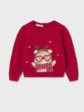 Mayoral Baby Red Teddy Festive Sweater _2312 - 38 - NorthGirls