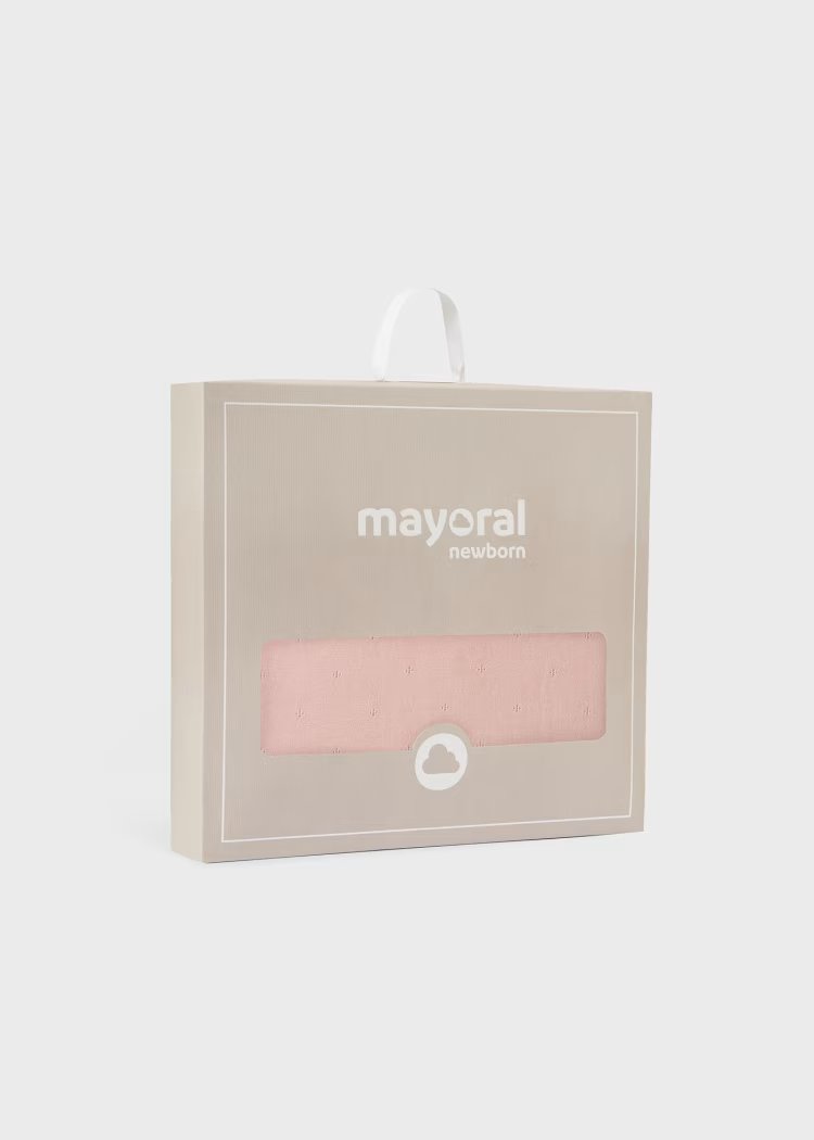 Mayoral Baby Ruffled Shawl_ 9393 - 45 - NorthGirls