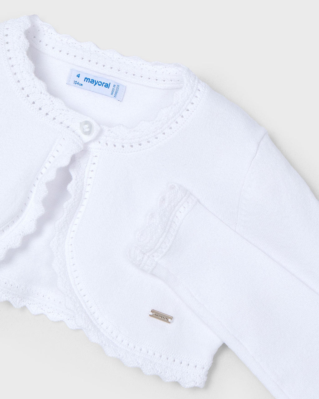 Mayoral Girls Basic Knit Bolero_ 320 - NorthGirls