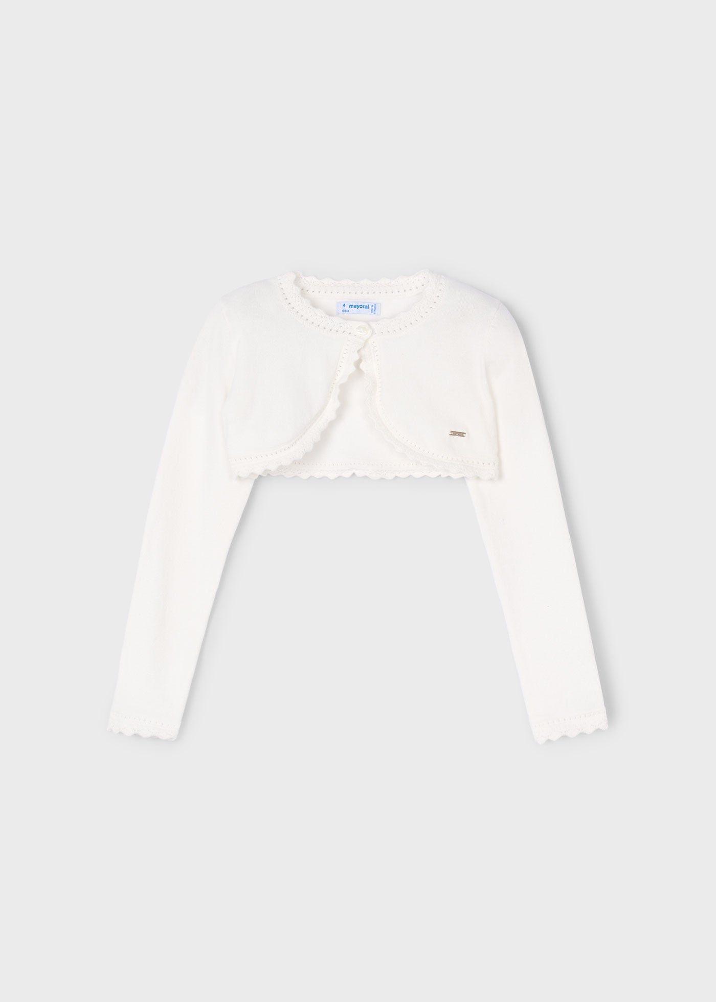 Mayoral Girls Basic Knit Bolero_ 320 - NorthGirls