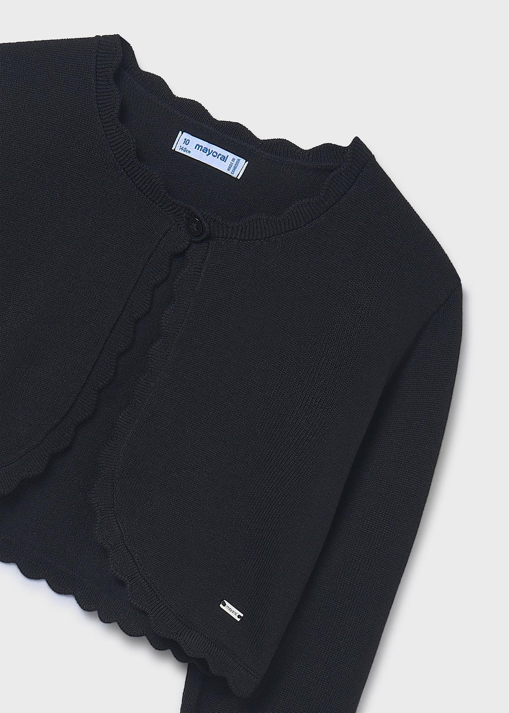 Mayoral Girls Basic Knit Dressy Bolero_ 332 - NorthGirls