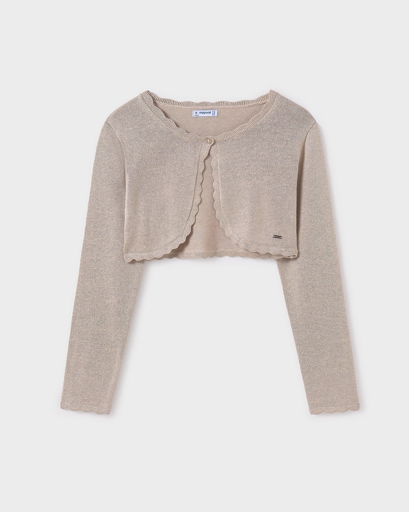 Mayoral Girls Basic Knit Dressy Bolero_ 332 - NorthGirls