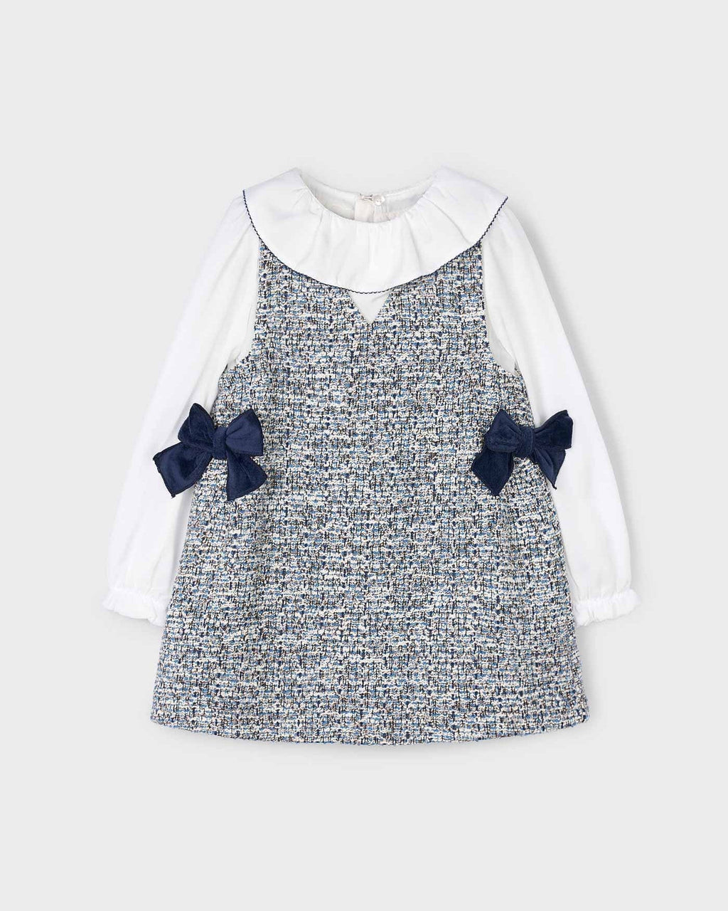 Mayoral Girls Combined Pinafore Dress_ 4990 - NorthGirls