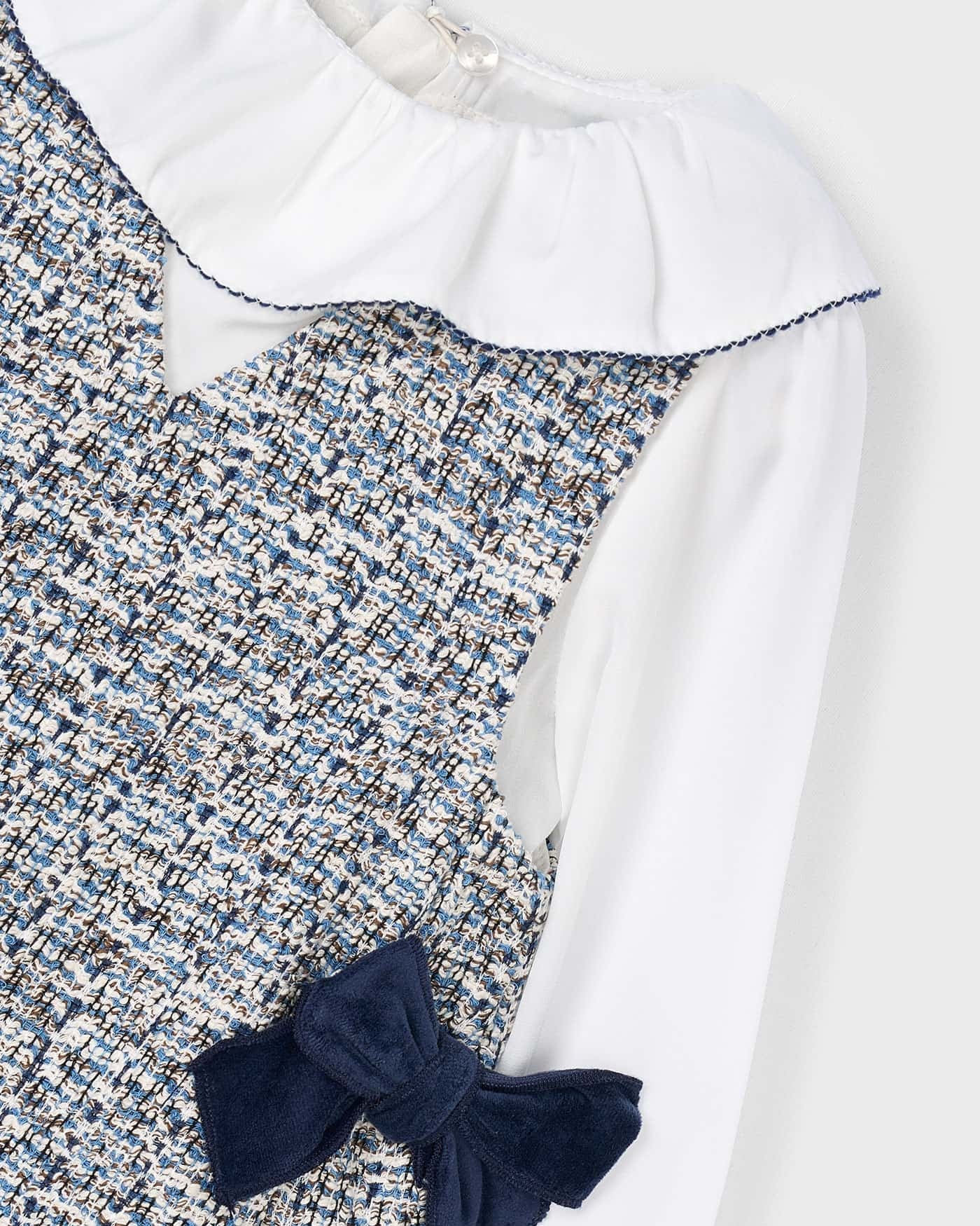 Mayoral Girls Combined Pinafore Dress_ 4990 - NorthGirls