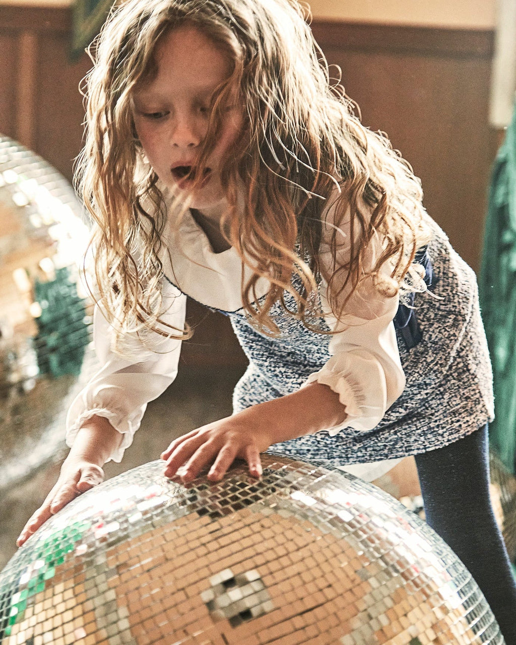 Mayoral Girls Combined Pinafore Dress_ 4990 - NorthGirls