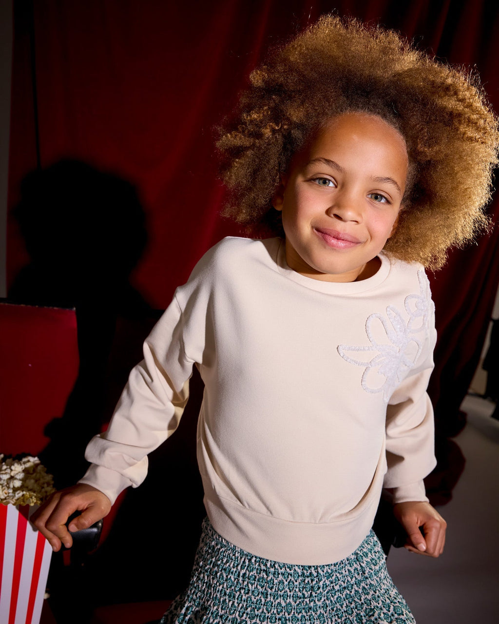 Mayoral Girls Flower Pullover_ 7421 - NorthGirls