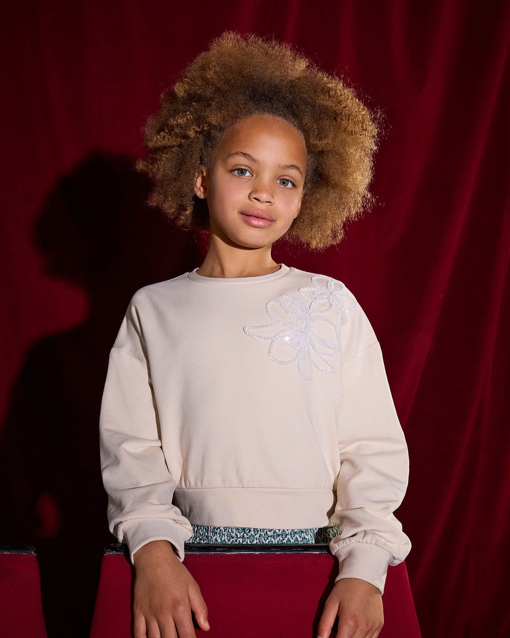 Mayoral Girls Flower Pullover_ 7421 - NorthGirls