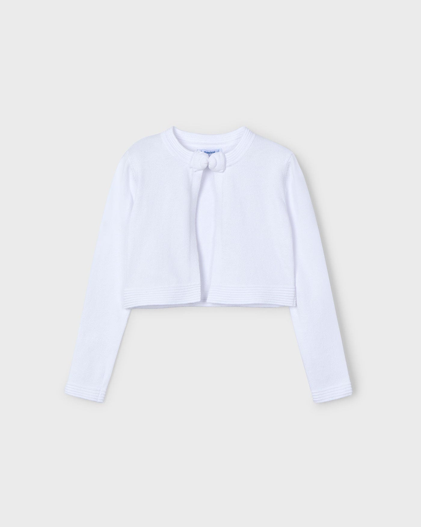 Mayoral Girls Knit Bow Bolero_ 321 - NorthGirls