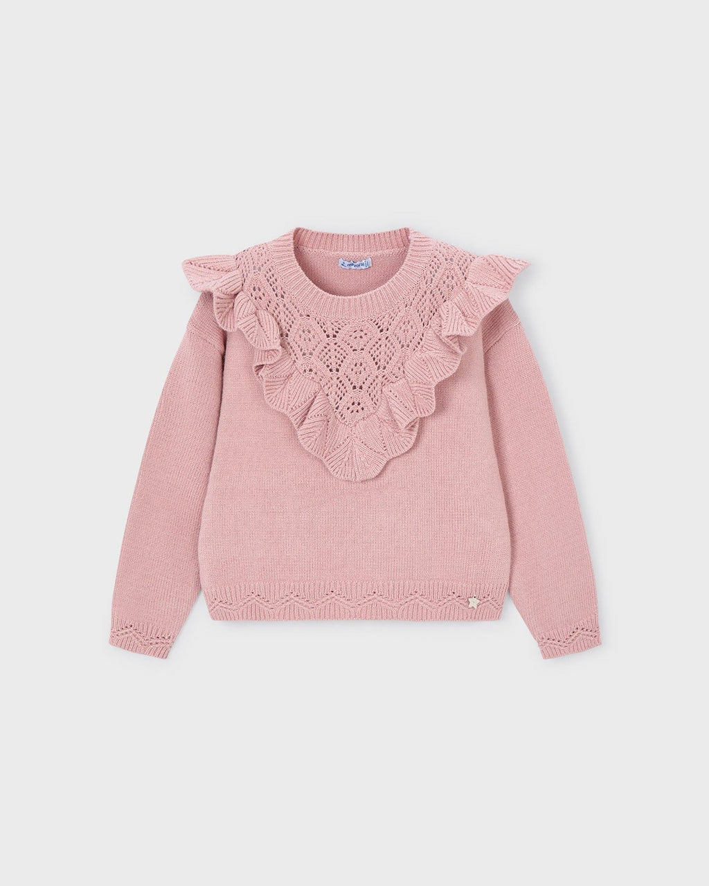 Mayoral Girls Open Knit Sweater_ 4304 - NorthGirls
