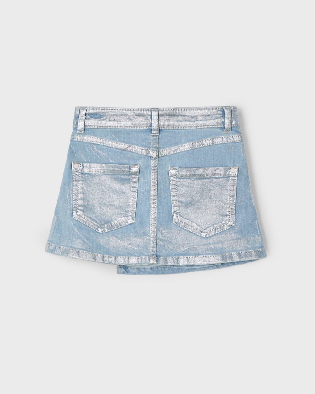 Mayoral Girls Overlap Denim Skirt_ 3902 - NorthGirls