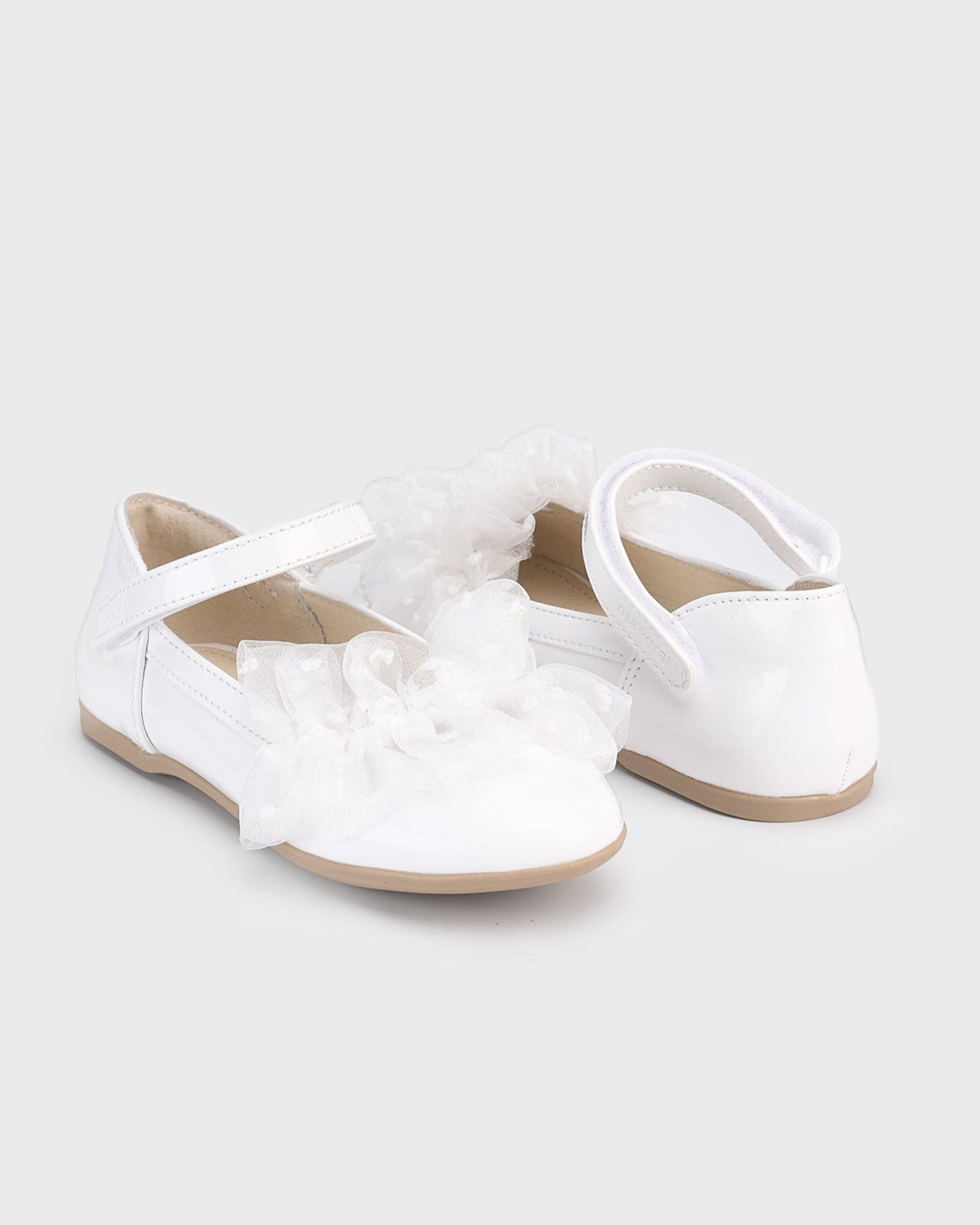 Mayoral Girls Patent Leather Ballet Flats_ 43617 - NorthGirls