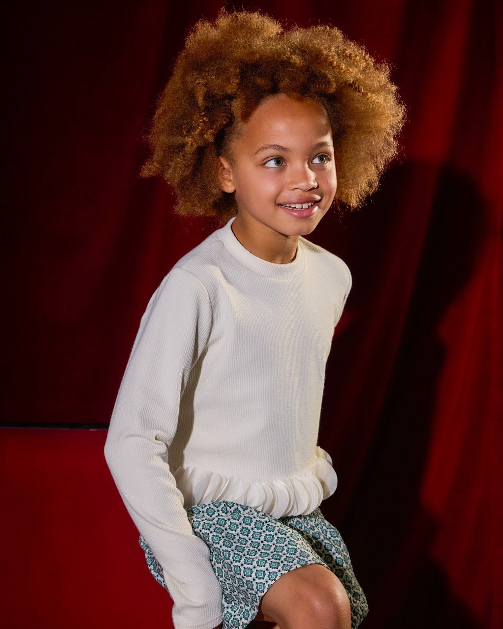 Mayoral Girls Petals Top_ 7030 - NorthGirls