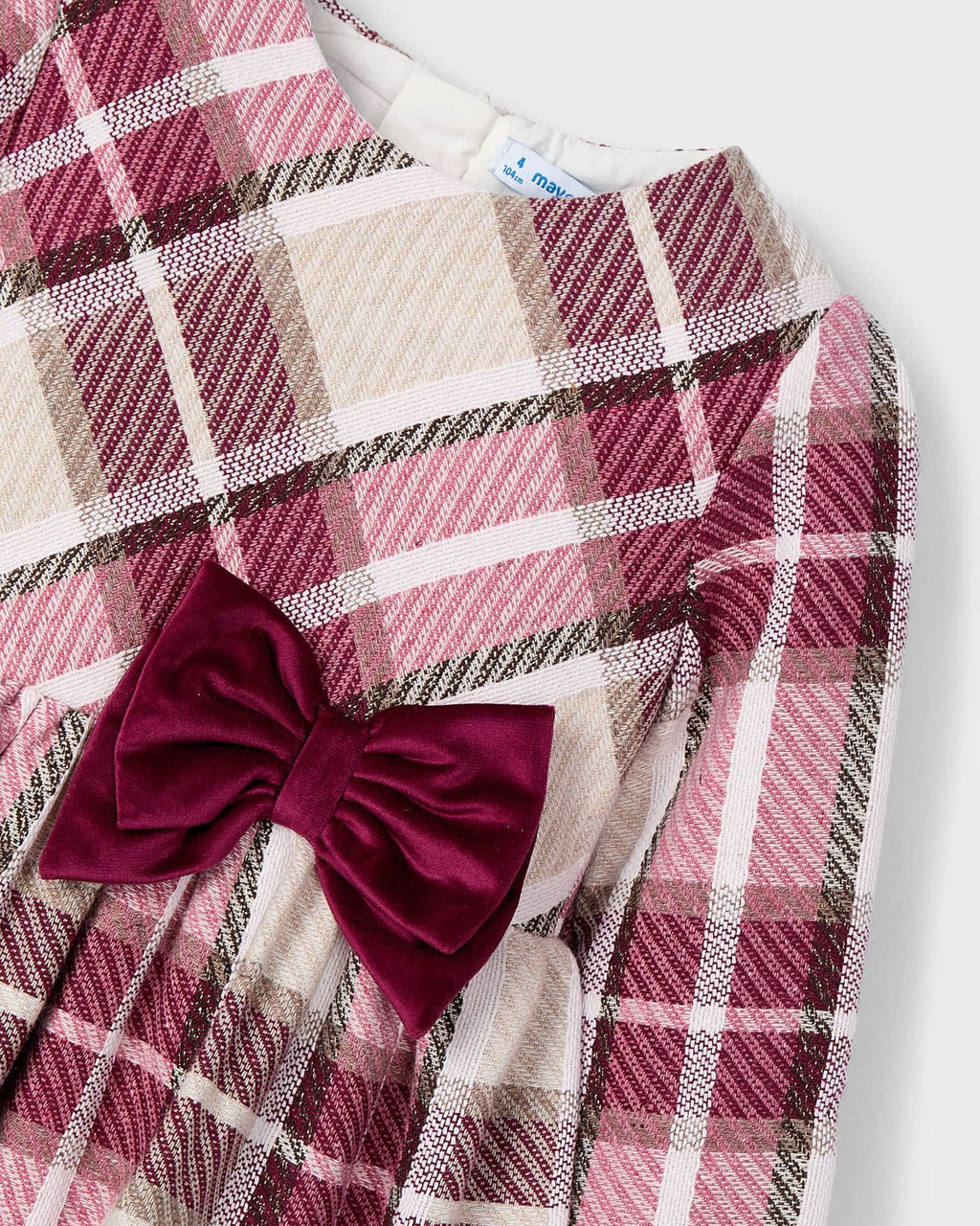 Mayoral Girls Plaid Dress_ 4924 - NorthGirls