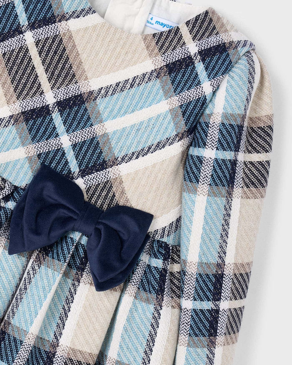 Mayoral Girls Plaid Dress_ 4924 - NorthGirls
