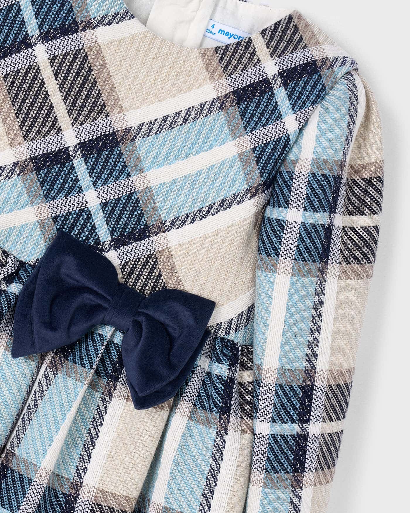 Mayoral Girls Plaid Dress_ 4924 - NorthGirls