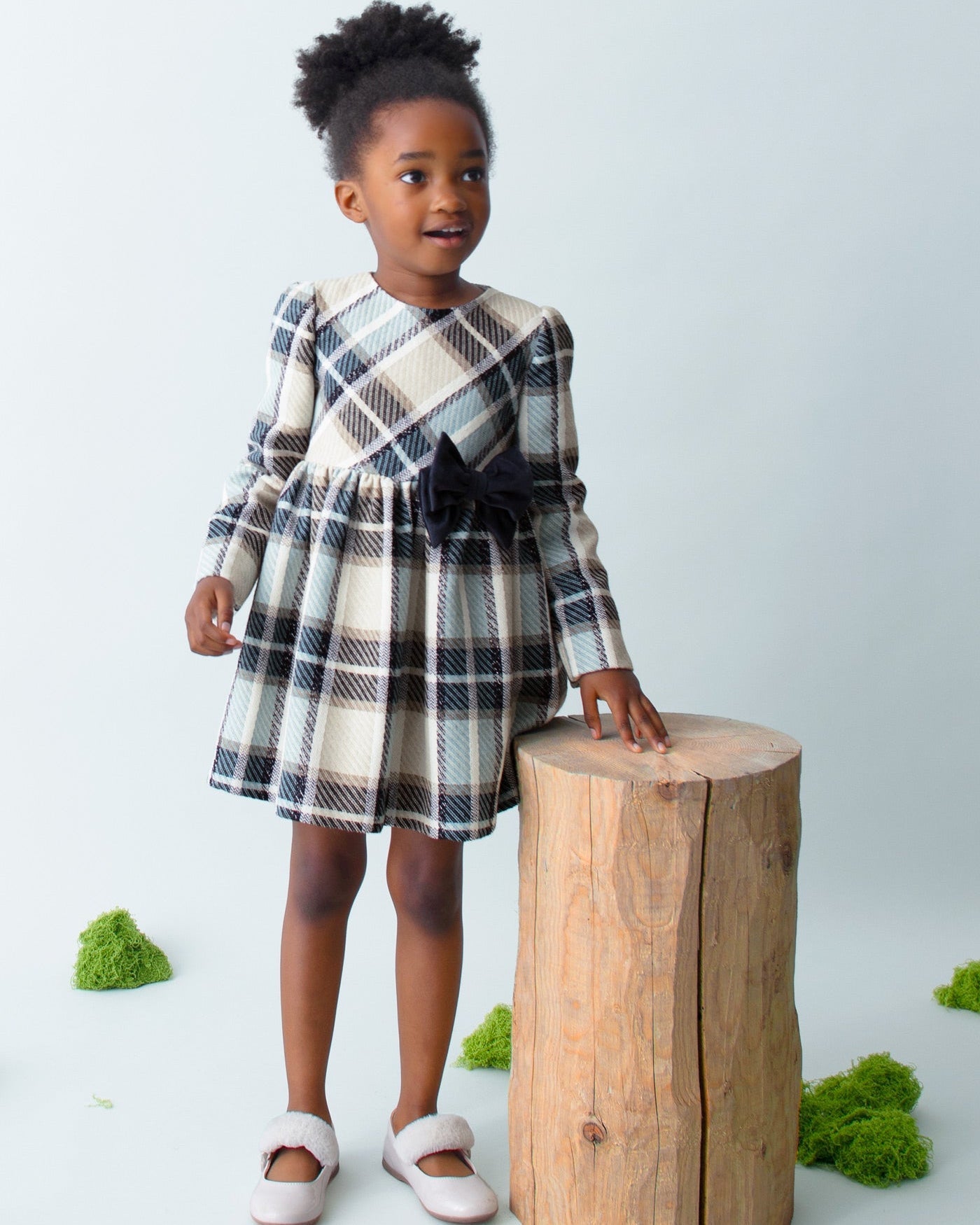 Mayoral Girls Plaid Dress_ 4924 - NorthGirls