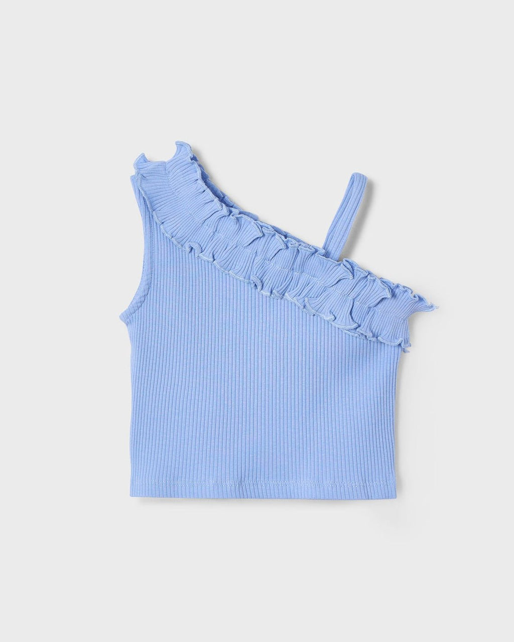 Mayoral Girls Ruffle Sleeveless Shirt_ 3018 - NorthGirls